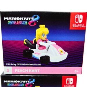 McDonald’s 2024 Nintendo Switch Mario Kart 8 Deluxe Princess Peach Toy #2 NEW